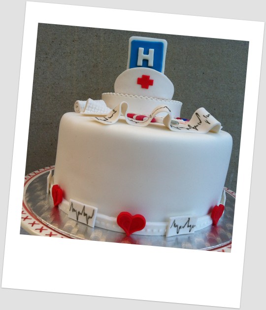 Tarta para una enfermera