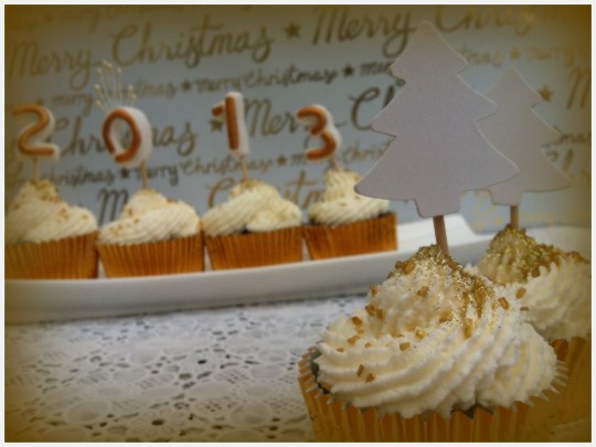 Cupcakes de Nutella con nata 