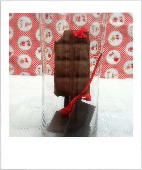 Chocolatina rellena de bizocho