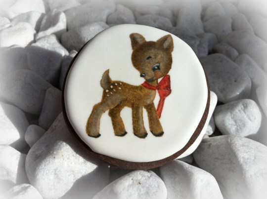 Galleta pintada Cervatillo