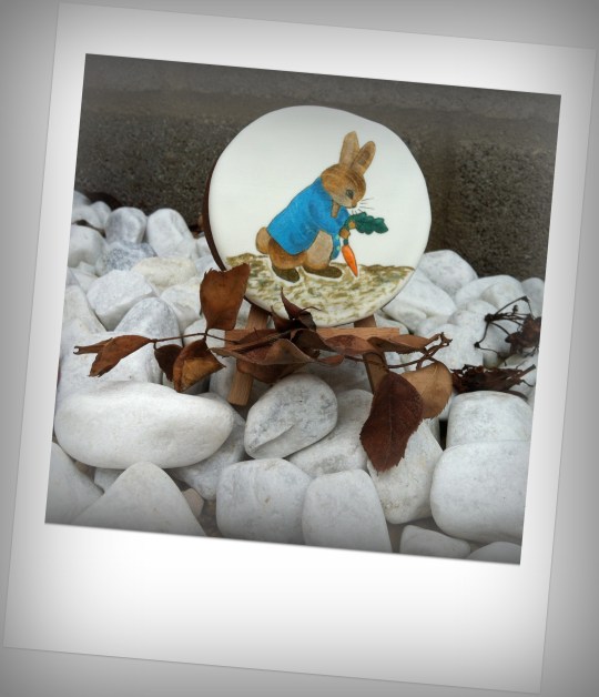 Galleta  pintada Conejo Beatrix Potter