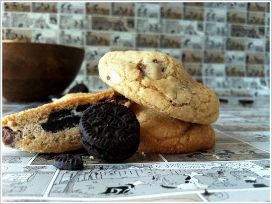 Cookies rellenas de Oreo
