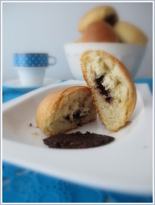 Bollitos rellenos de Nutella