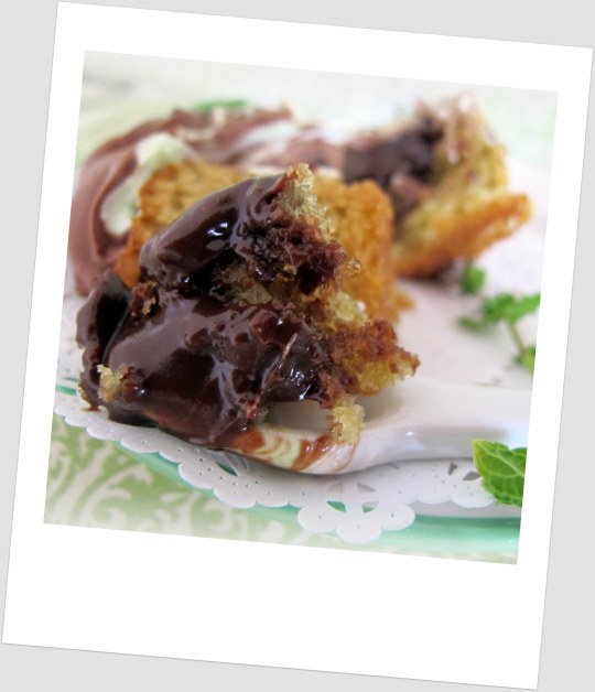 Cupcakes de chocolate y menta