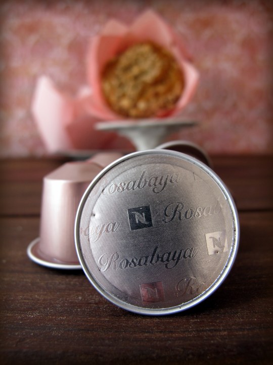 Muffins con café y pacanas