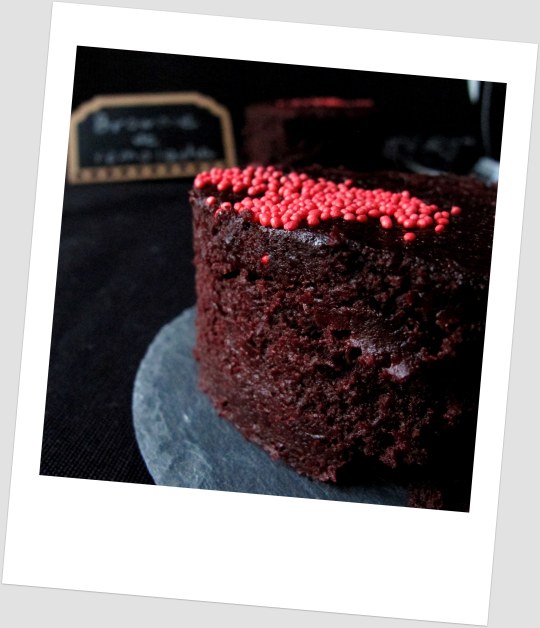 Brownie remolacha y chocolate