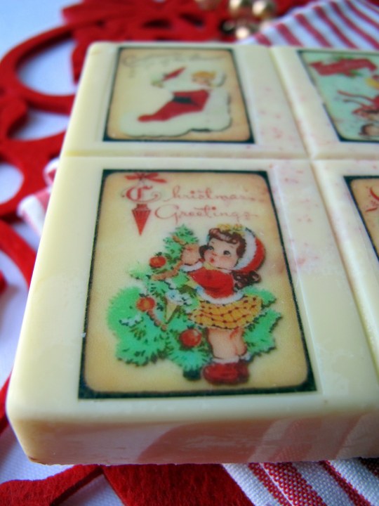 Turron de chocolate blanco con nueces macadamia