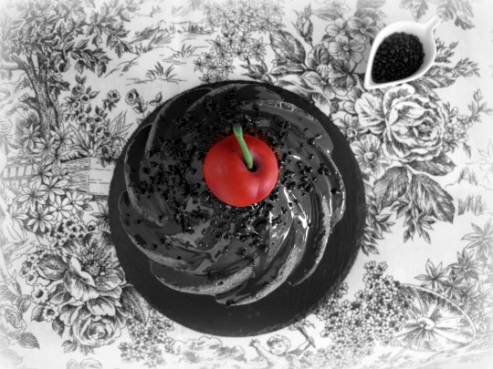 Bundt cake en forma de cupcake