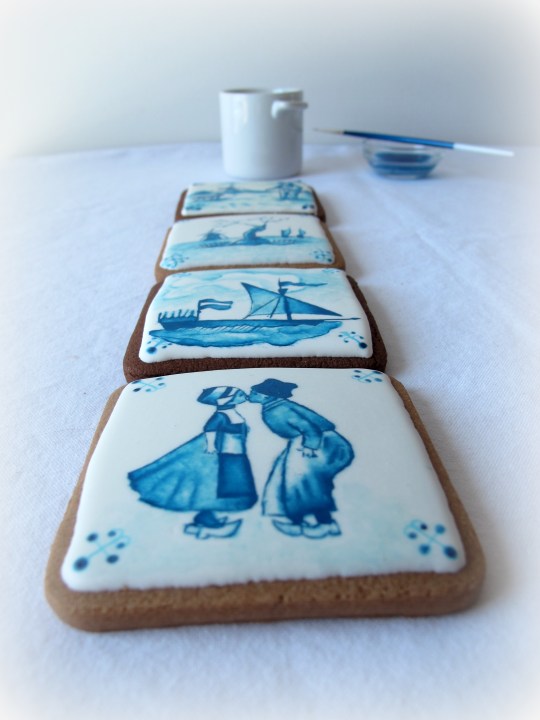 Galletas pintadas a mano