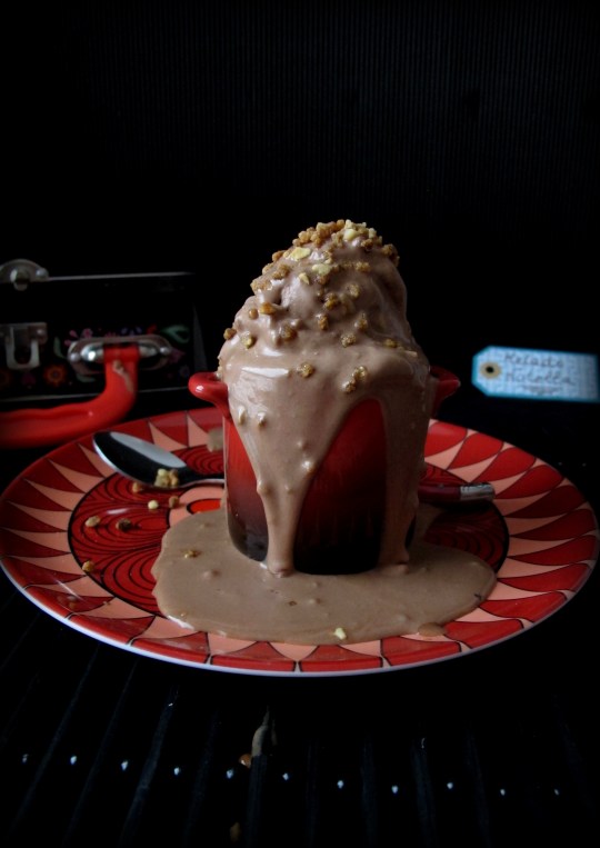 Helado casero de Nutella